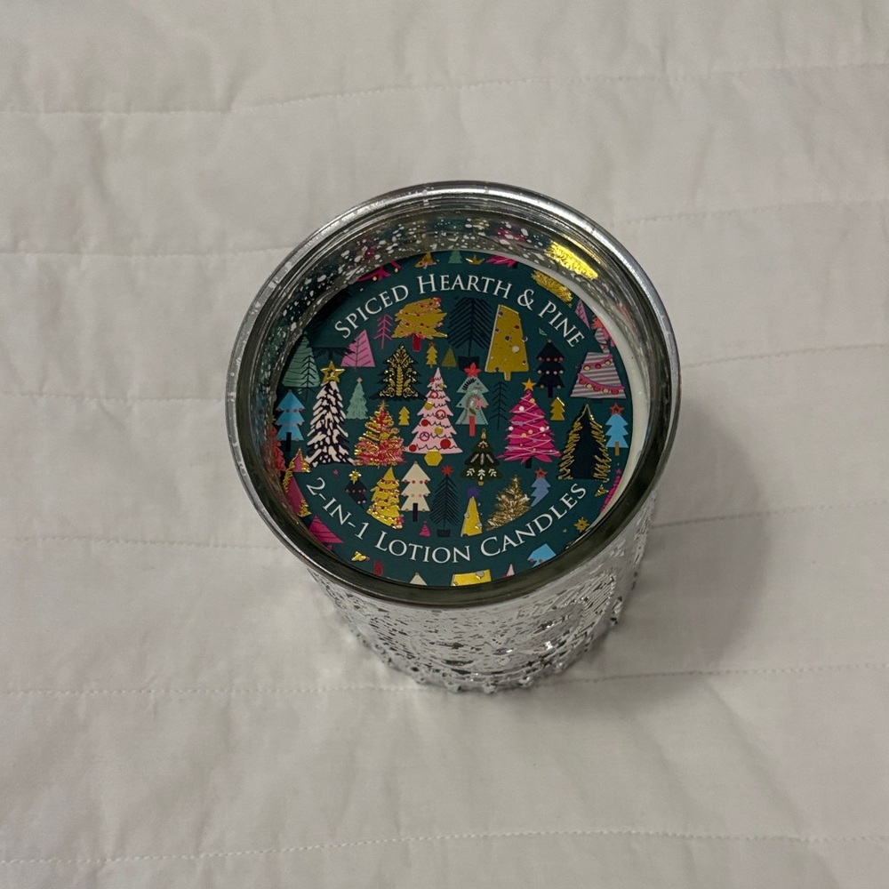 Spiced Hearth & Pine 2-in-1 Lotion Candle